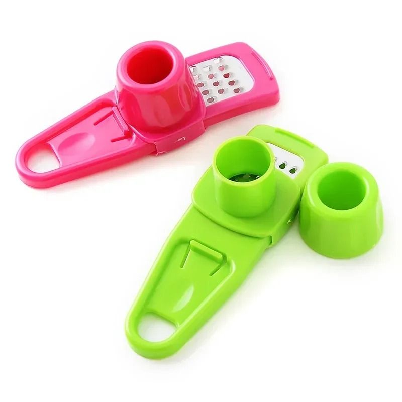 Household Garlic And Ginger Press With Grater And Slicer 1