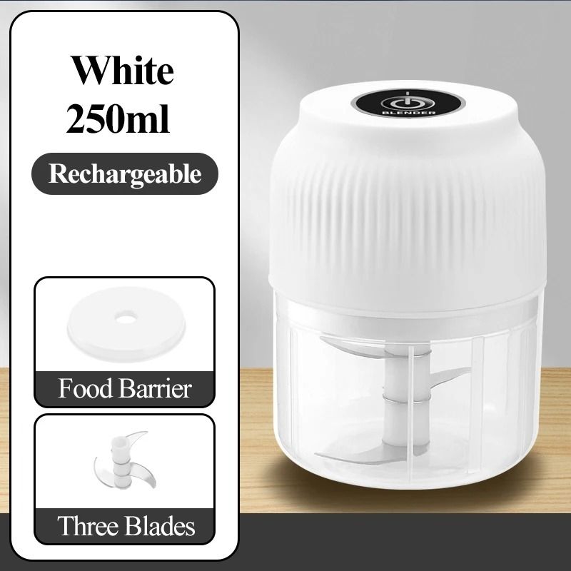 Mini Wireless Electric Vegetable Chopper 6