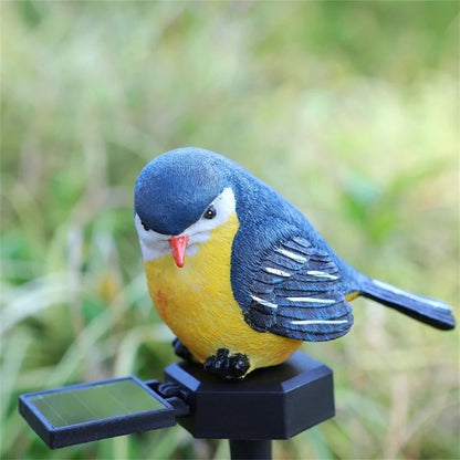 Solar Bird Garden Light Outdoor Resin Decoration 4