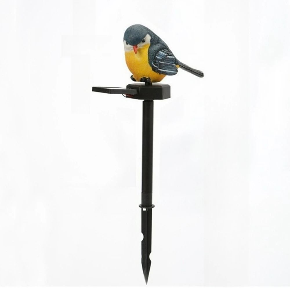 Solar Bird Garden Light Outdoor Resin Decoration 5