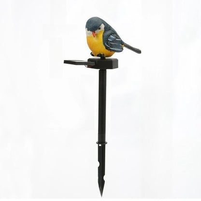 Solar Bird Garden Light Outdoor Resin Decoration 5