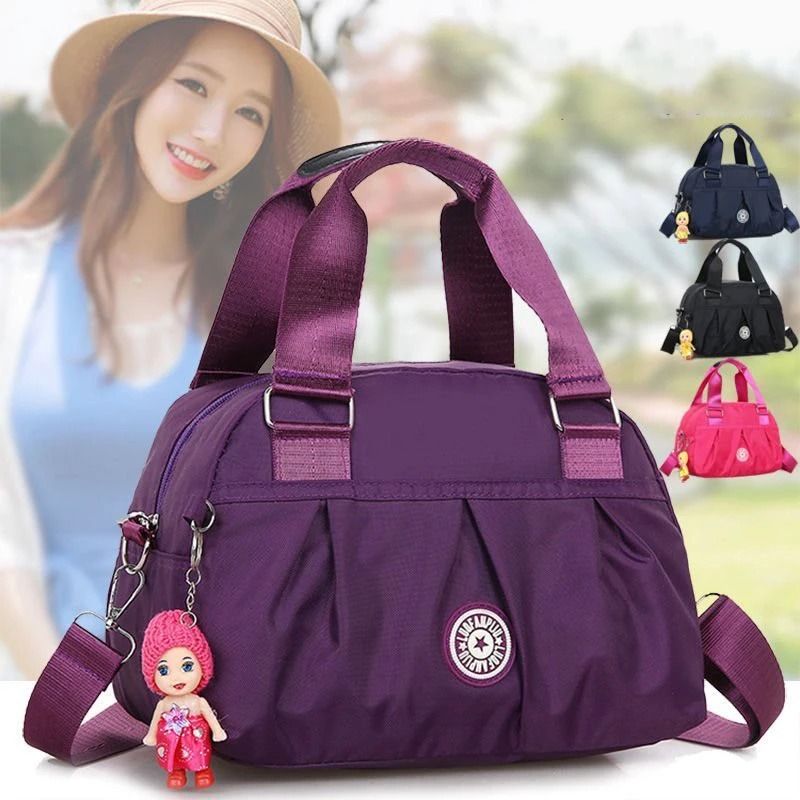 Women Waterproof Nylon Crossbody Shoulder Bag 1