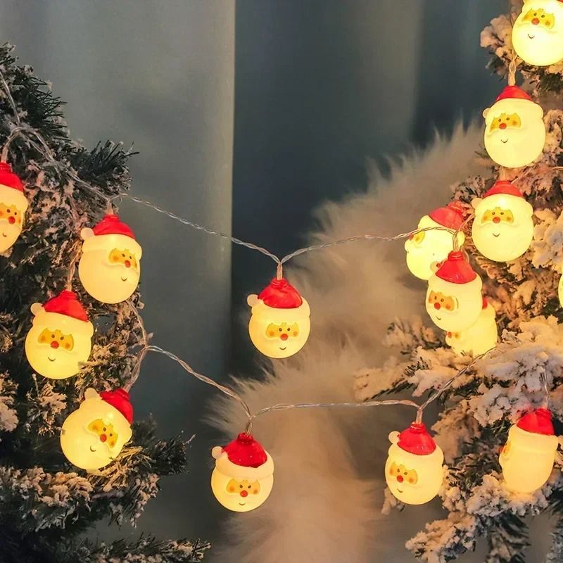 Santa Claus LED String Light Garland 5