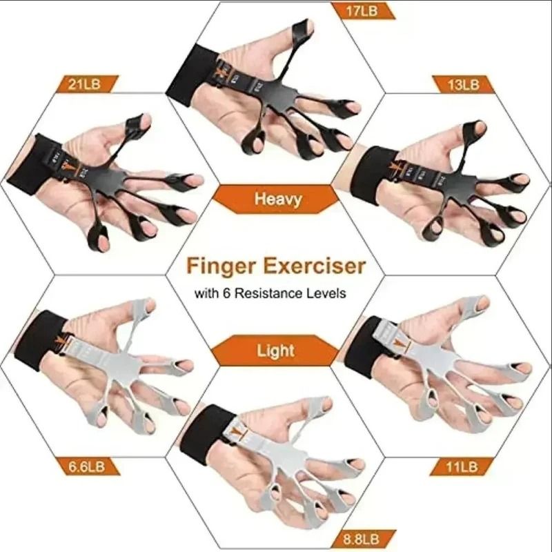 Finger Gripper Exerciser For Hand Strength And Recovery 2
