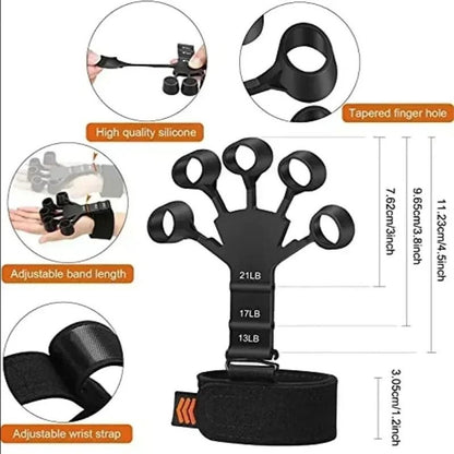 Finger Gripper Exerciser For Hand Strength And Recovery 5