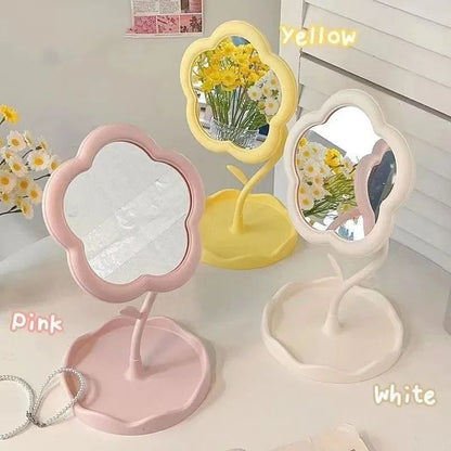 Creative Flower Desktop Mirror