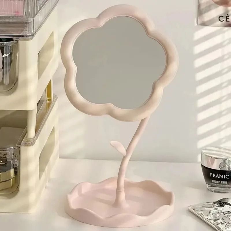 Creative Flower Desktop Mirror 1
