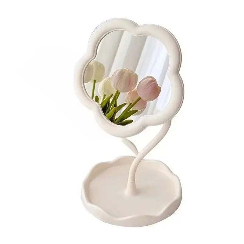 Creative Flower Desktop Mirror 2