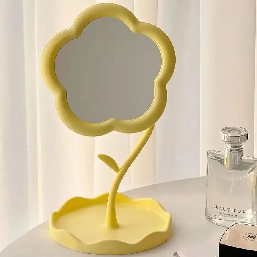 Creative Flower Desktop Mirror 8