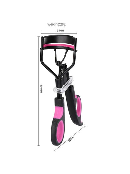 Dual Color Handle Eyelash Curler And Eyebrow Trimmer Set 7