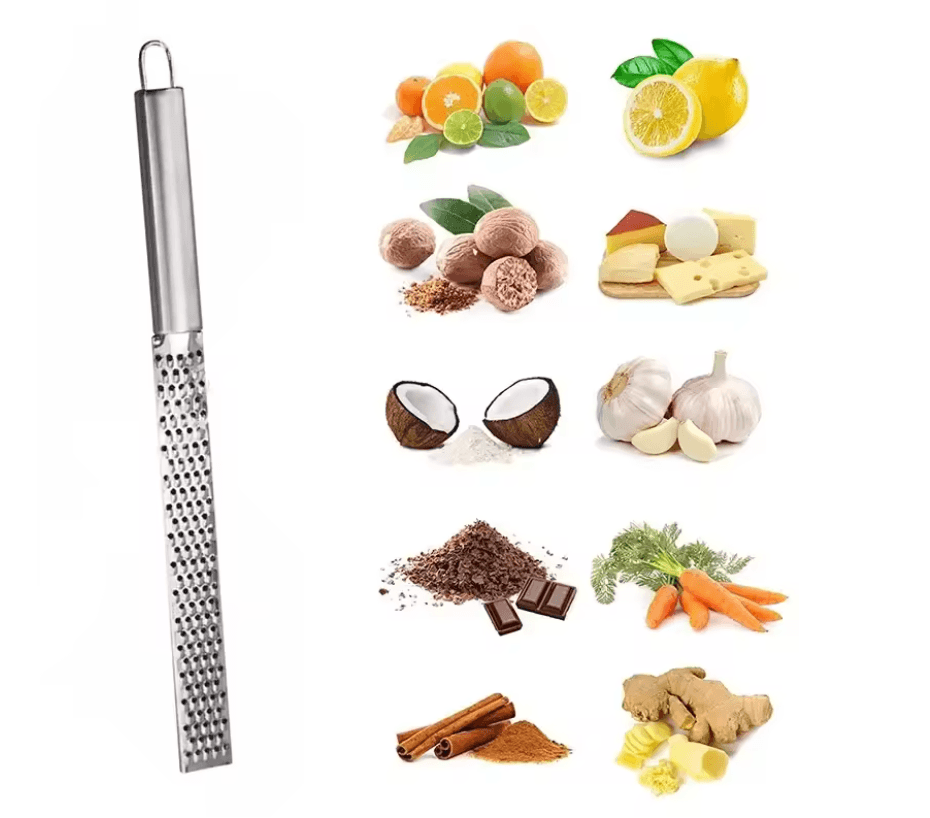 EasyGrate Stainless Steel Handheld Cheese And Vegetable Grinder 3