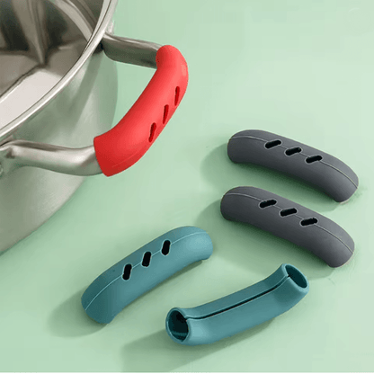 HeatGuard Silicone Pan Handle Covers Set of 2