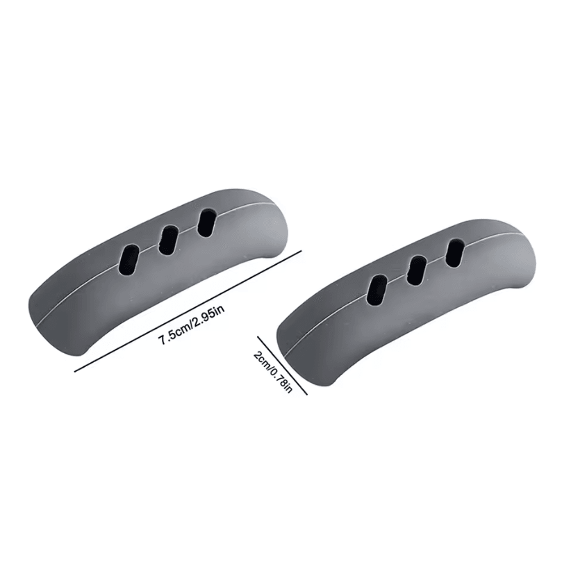 HeatGuard Silicone Pan Handle Covers Set Of 2 5