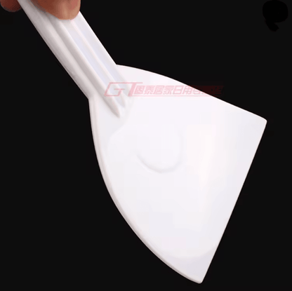 BakeEase Plastic Cake Scraper And Dough Cutter Set 3