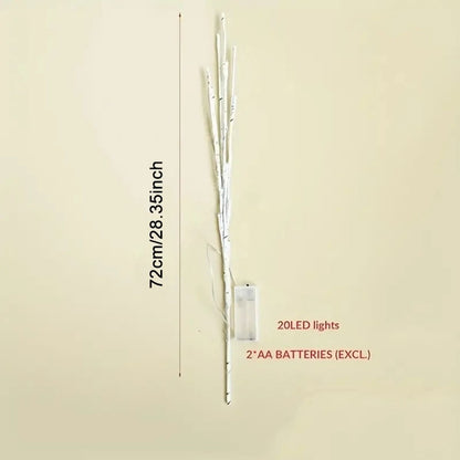 White Birch Branch LED Lights 6
