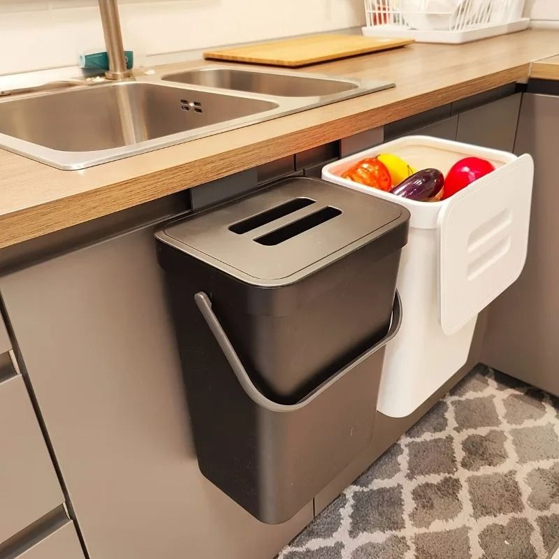 SpaceSaving QuietClose Trash Can 5