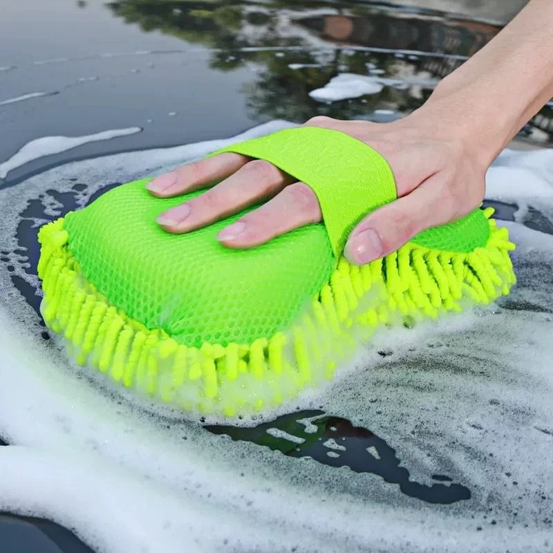 Microfiber Car Washing Sponge Glove 1