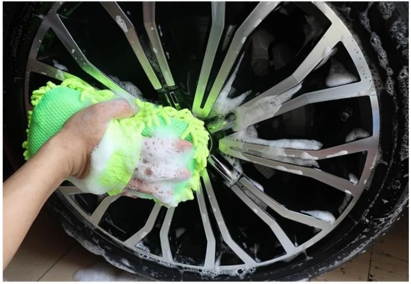 Microfiber Car Washing Sponge Glove 3