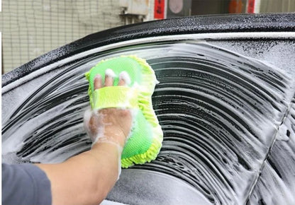 Microfiber Car Washing Sponge Glove 4