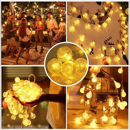 LED Crystal Ball String Lights 3