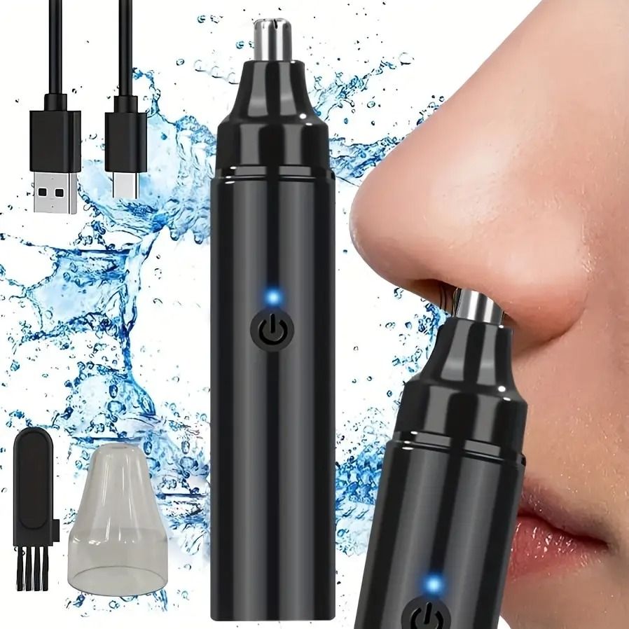 Rechargeable Nose and Facial Hair Trimmer