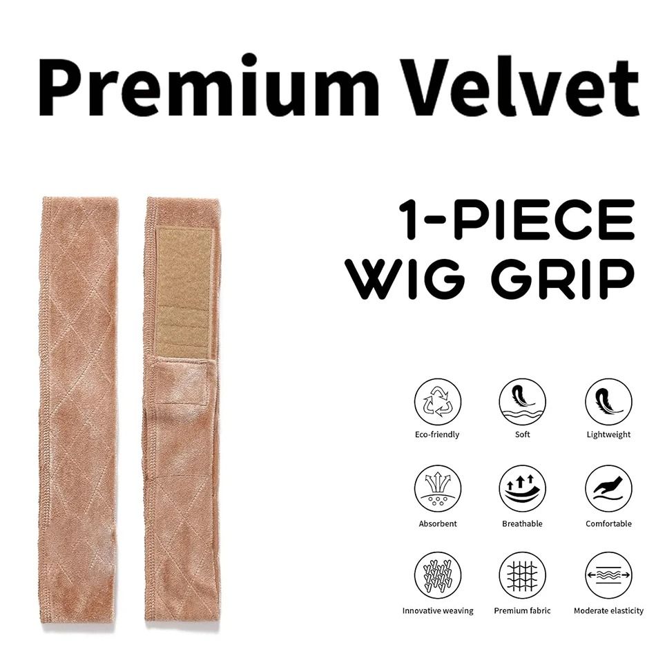 Velvet Wig Grip Headband 5