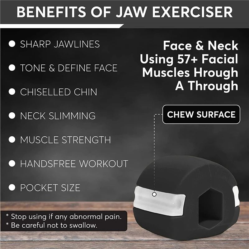 3Piece Jawline Exerciser Set 5