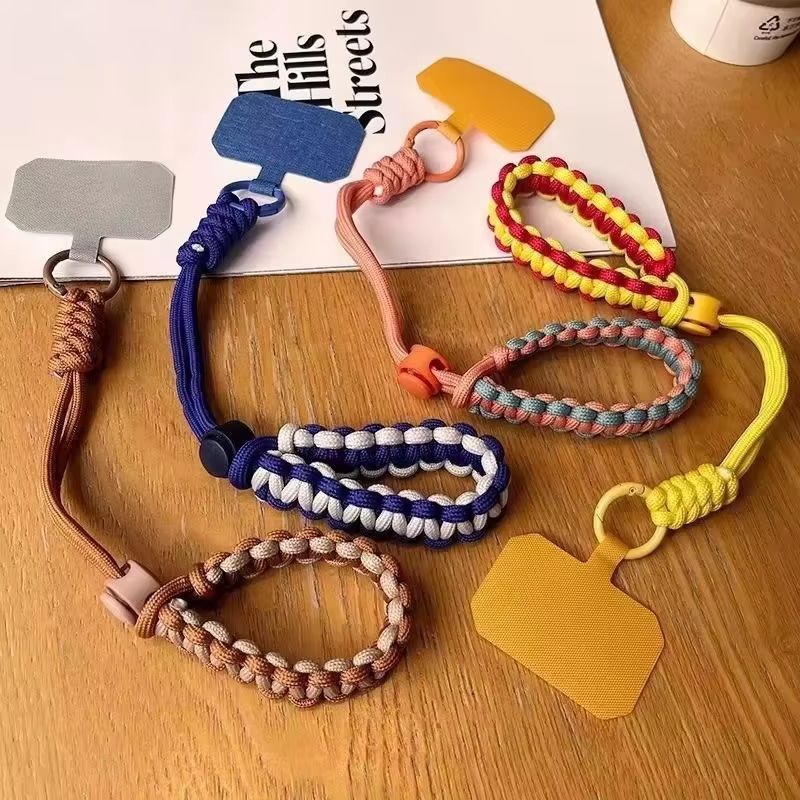 Handwoven Universal Phone Lanyard  Adjustable Mobile Wrist Strap For AntiDrop Safety 4