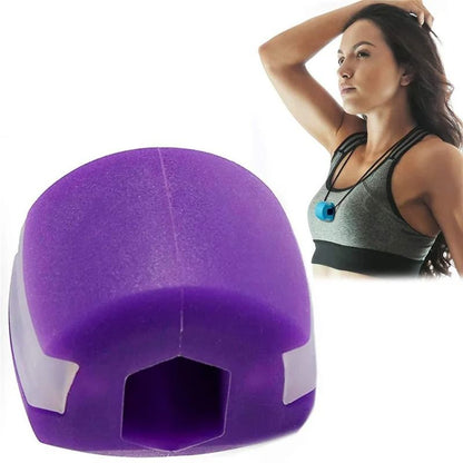 Silicone Jaw Exerciser Facial Fitness Ball 9