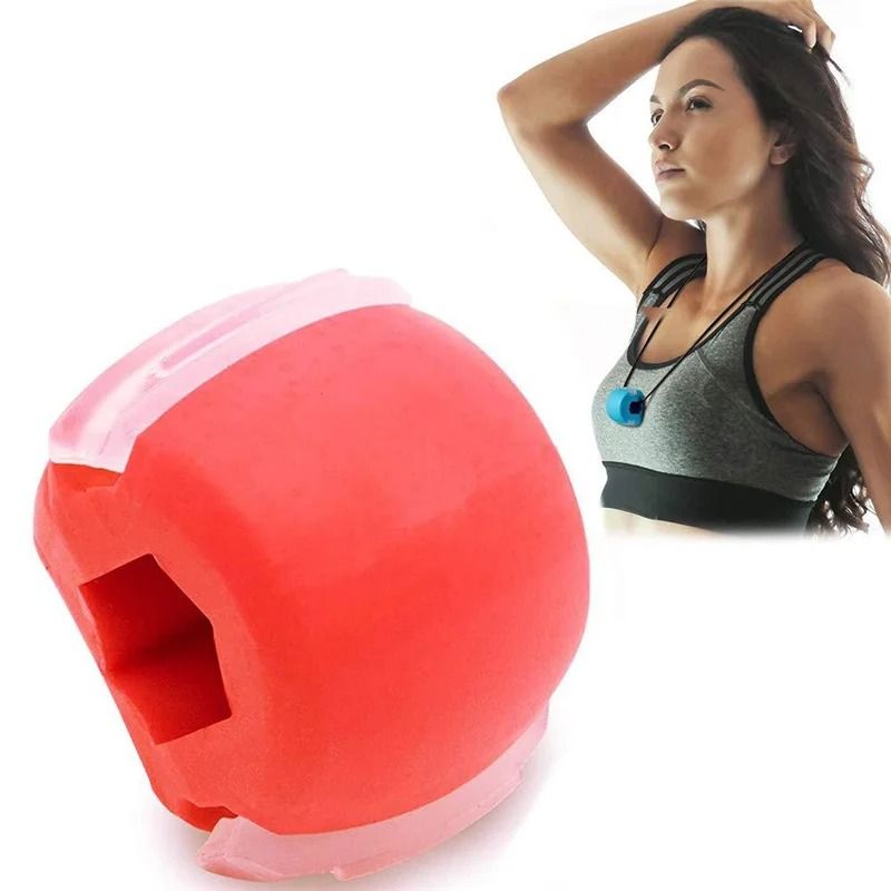 Silicone Jaw Exerciser Facial Fitness Ball 10