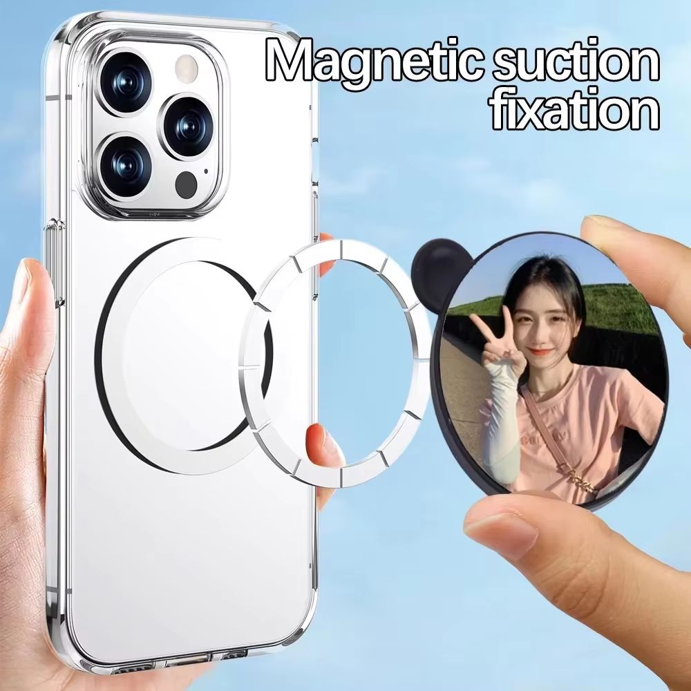 HandyMag Magnetic Selfie Mirror For IPhone  MagSafe BackCamera Wide Angle Mirror  Video Accessory 3