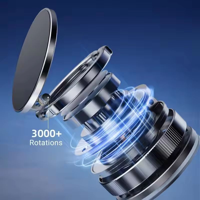 360 Rotating Magnetic Vacuum Car Phone Mount  Premium SuctionCup Holder With Strong Magnetic Adsorp 1