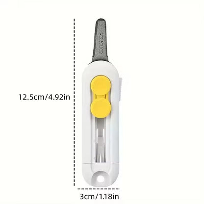 MagLock Pro Magnetic Courier Opening Knife  Retractable SelfLocking Unboxing Tool 4