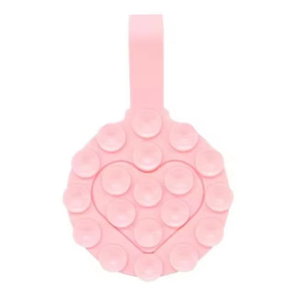 SuctionGrip Silicone DoubleSided Suction Cup Mobile Phone Stand  Portable AntiSlip Holder For Car D 8