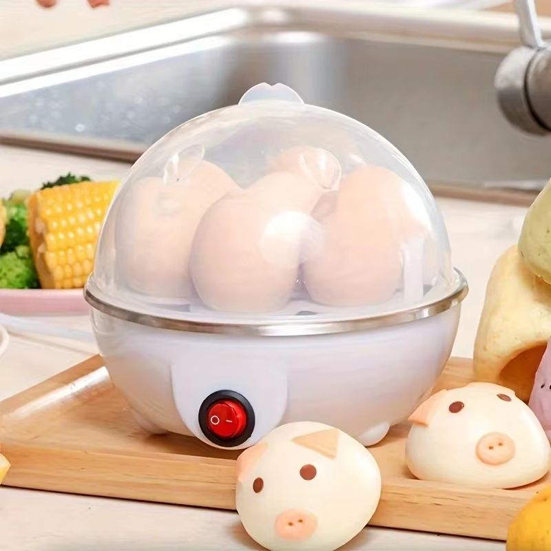 EggMaster 7-Egg Automatic Cooker – Multi-Function Steamed & Boiled Breakfast Machine