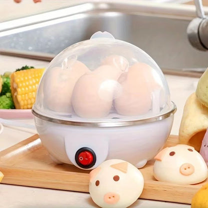 EggMaster 7-Egg Automatic Cooker – Multi-Function Steamed & Boiled Breakfast Machine