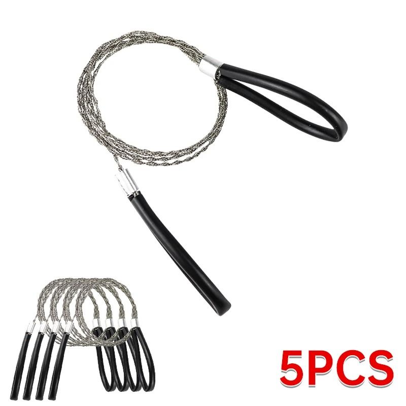 Portable Stainless Steel Wire Saw For Outdoor Survival And Camping 8