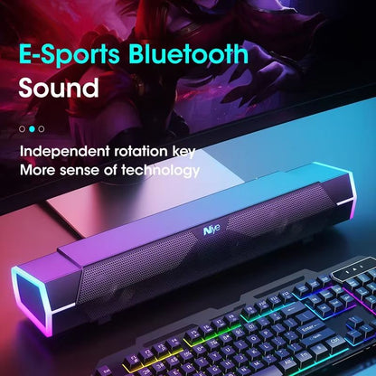 EliteSound Bluetooth 50 Soundbar  4D Surround Speaker For PC  Laptop 3