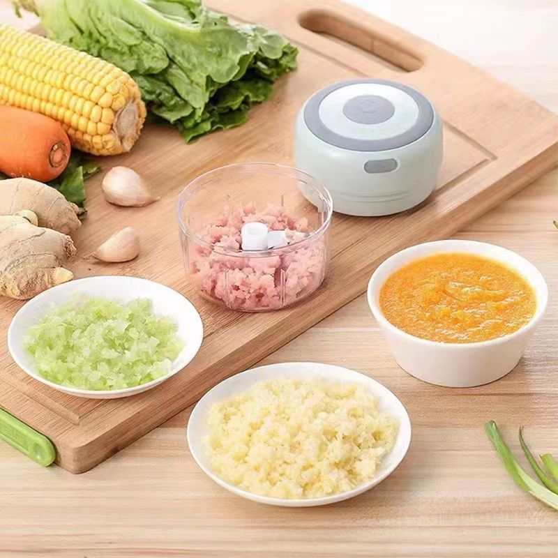 AllInOne 250 Ml Mini Food Processor  Automatic Household Meat Grinder  Baby Food Maker 2