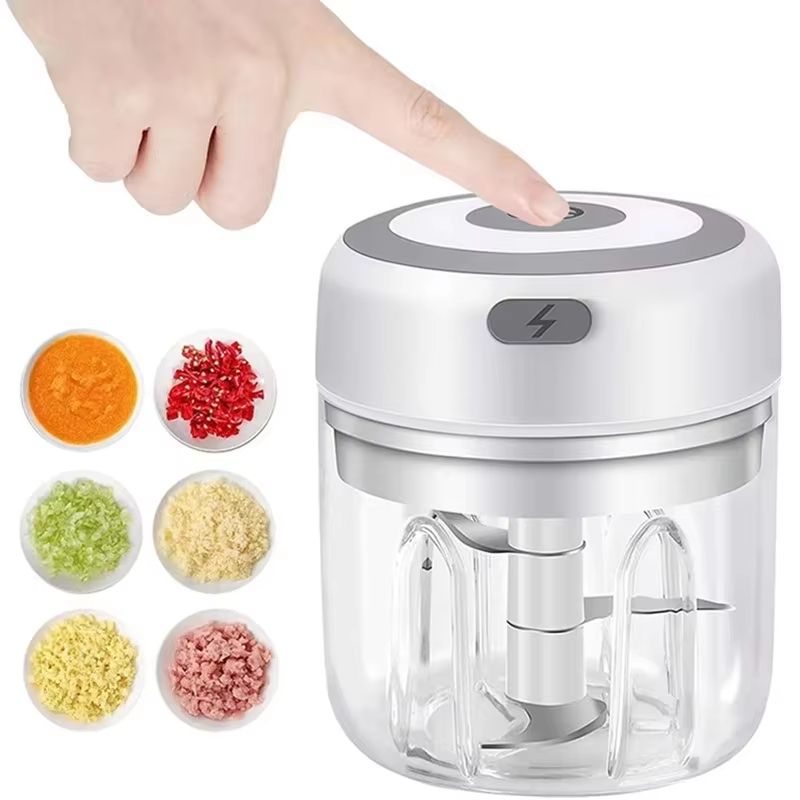 AllInOne 250 Ml Mini Food Processor  Automatic Household Meat Grinder  Baby Food Maker 6
