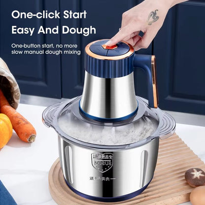 PowerPrep 5 L Electric Meat Grinder  Food Crusher  Stainless Steel Multifunctional Kitchen Processo 4