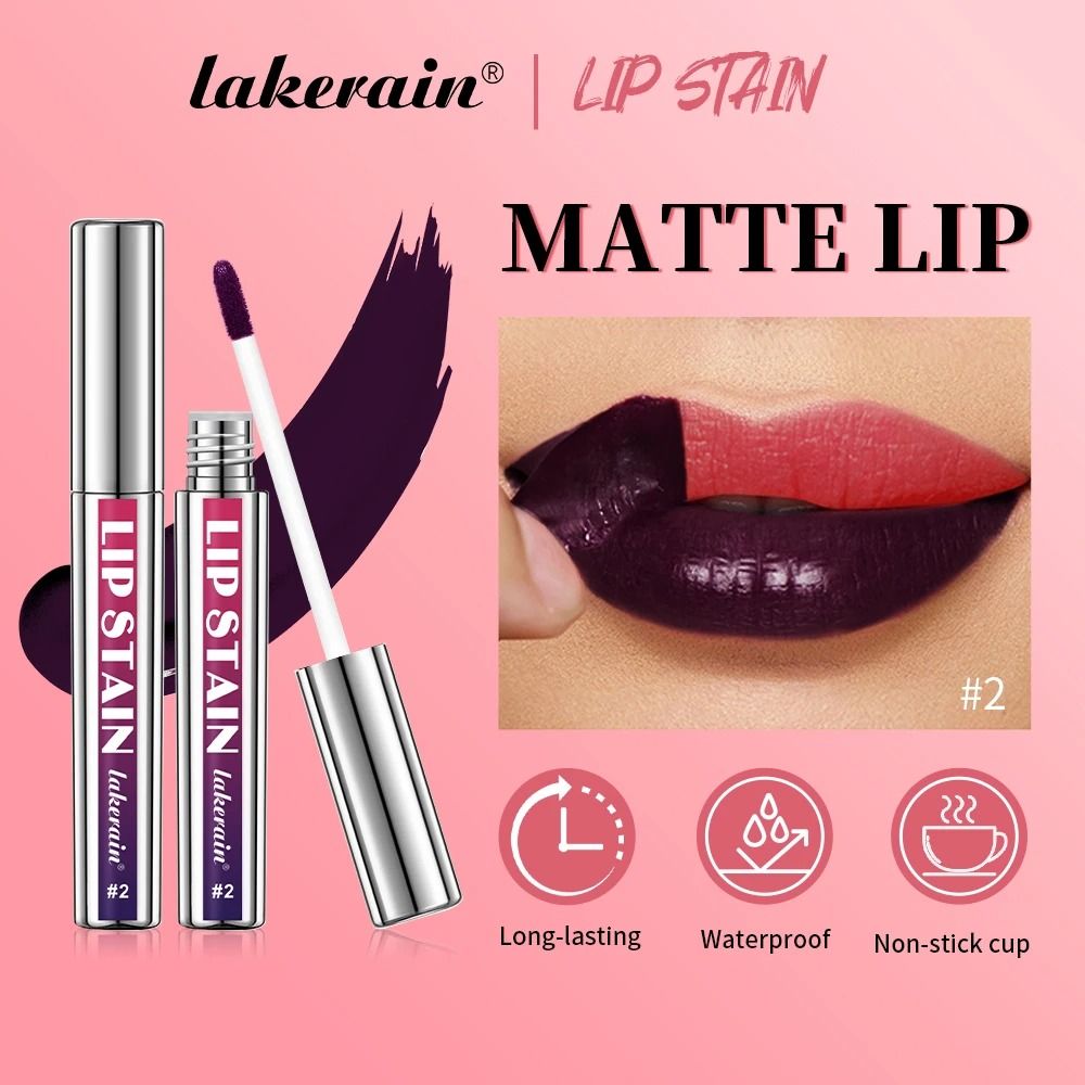 Peel Off Lip Stain Tint  Long Lasting Waterproof Natural Lip Color 5