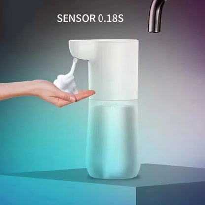 SmartFoam Touchless Foam Dispenser – USB-Type-C Rechargeable Infrared Sensor Automatic Soap Dispenser