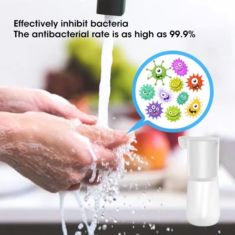 SmartFoam Touchless Foam Dispenser  USBTypeC Rechargeable Infrared Sensor Automatic Soap Dispenser 4