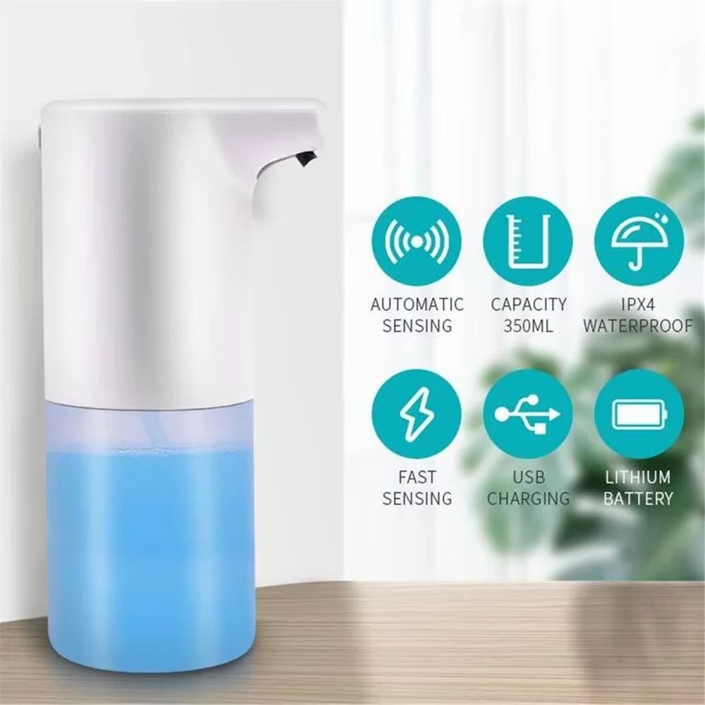SmartFoam Touchless Foam Dispenser  USBTypeC Rechargeable Infrared Sensor Automatic Soap Dispenser 5
