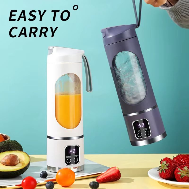 BlendGo 450 Ml USB Rechargeable Portable Blender  8Blade Mini Food Processor For Shakes  Smoothies 1