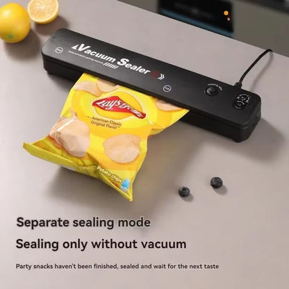 FreshSeal 220 V/110 V Electric Vacuum Sealing Machine – Household Food-Preservation Bag Packager
