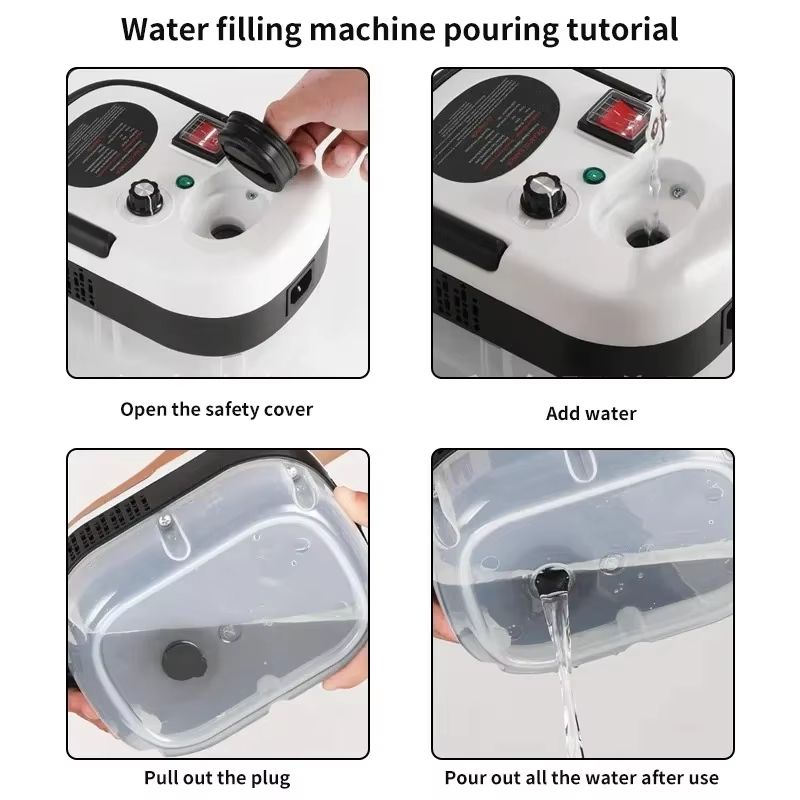 SteamMax HighTemperature Electric Steam Cleaner  220 V110 V Home  Car Sterilisation Kit 4