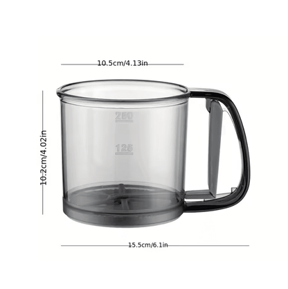 SiftEase Semi Automatic Flour Sifter With Hand Press Design 3