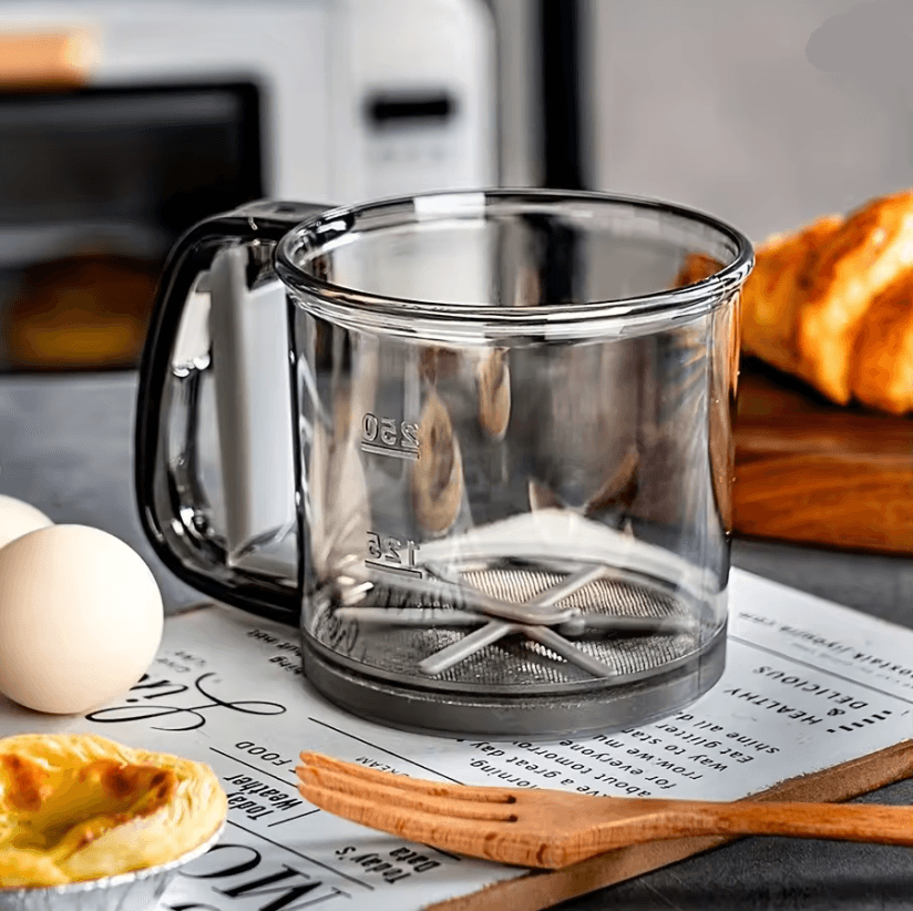SiftEase Semi Automatic Flour Sifter With Hand Press Design 4